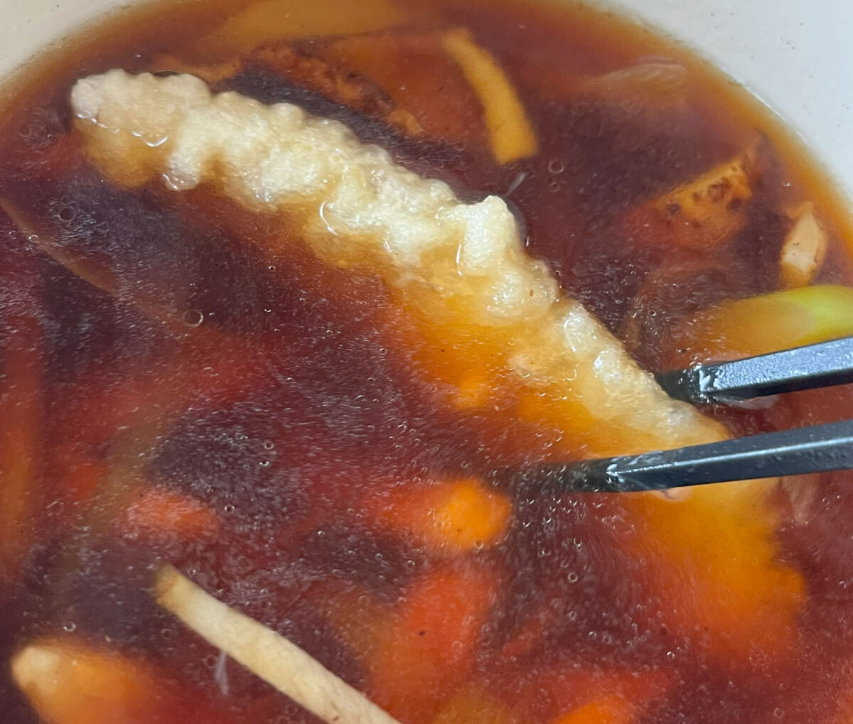 赤羽 うずまき 鶏ごぼうつけうどん
