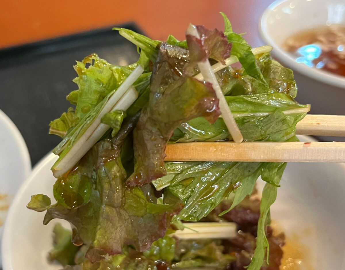 北赤羽 天栄 茄子味噌炒定食