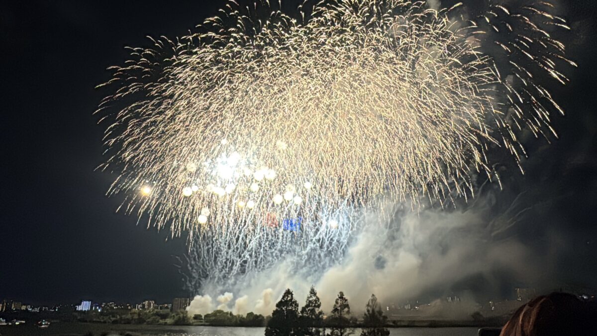北区花火会 ドローンショー