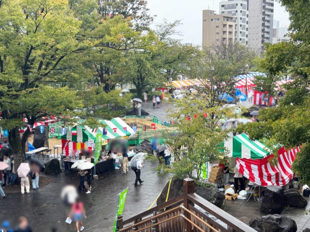 飛鳥山公園「ふるさと北区区民まつり」