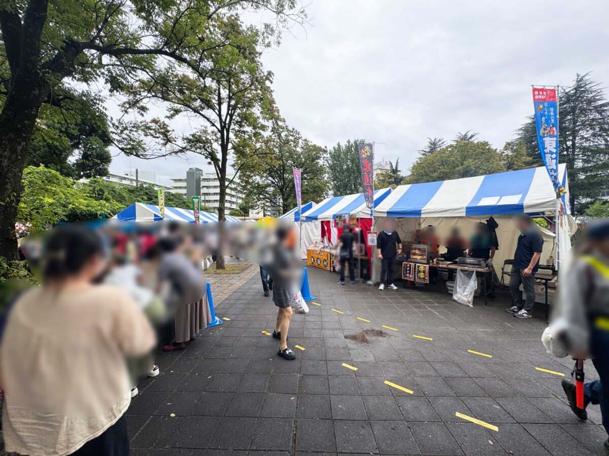 「ふるさと北区 区民まつり」赤羽公園会場