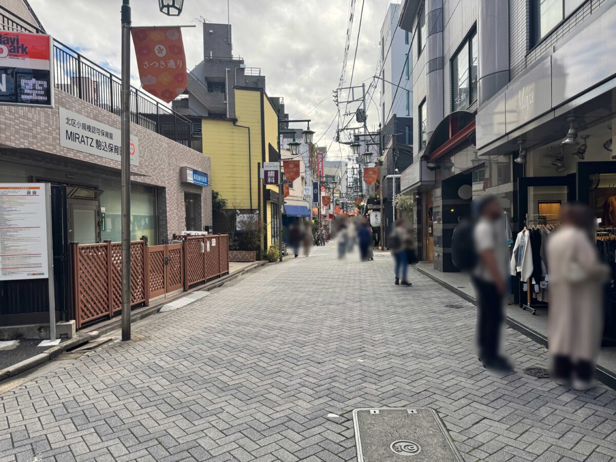 駒込マジックの道