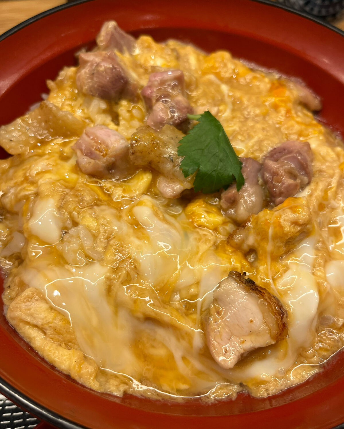 田端 清風明月 親子丼