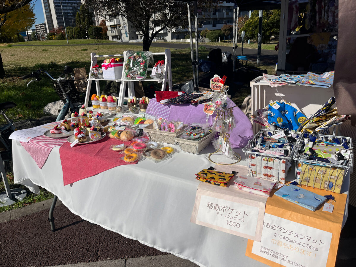 すみだがわオープンテラス2025 マルシェ