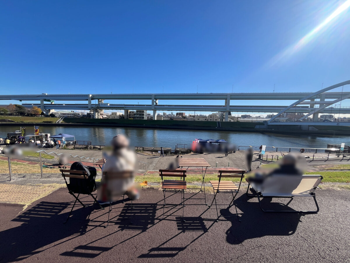 すみだがわオープンテラス2025 マルシェ