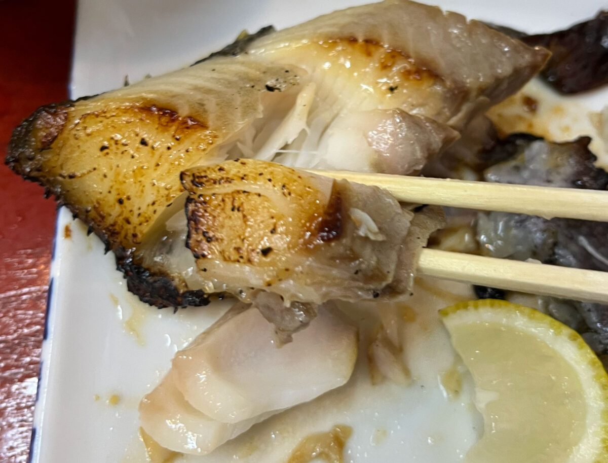 王子神谷 まるよし食堂 銀ダラ定食