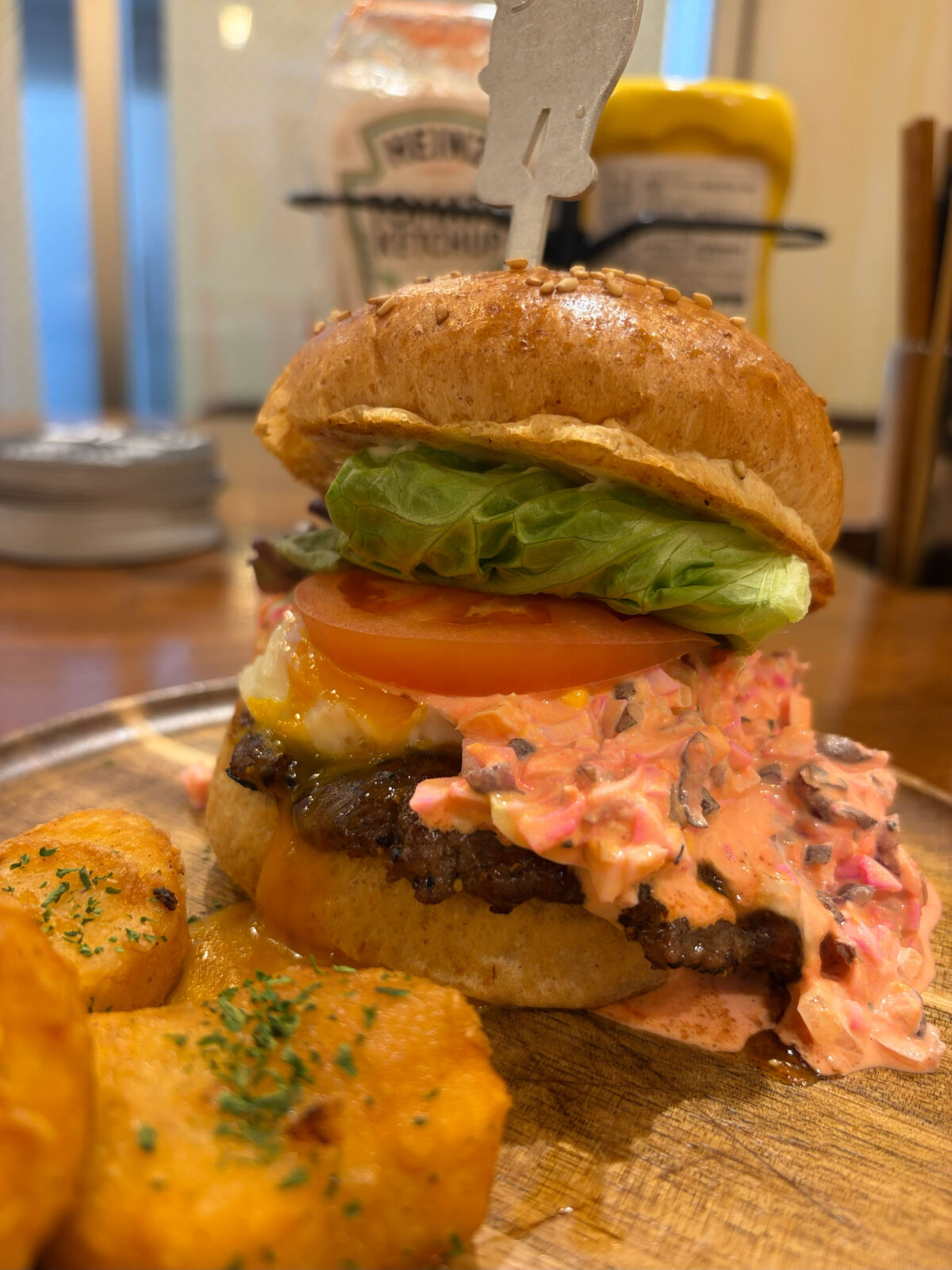 赤羽駅 PB’s BURGER AKABANEP 大人のてりたまバーガー