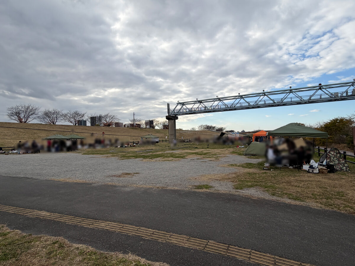 赤羽 荒川土手 リバーサイドフェス