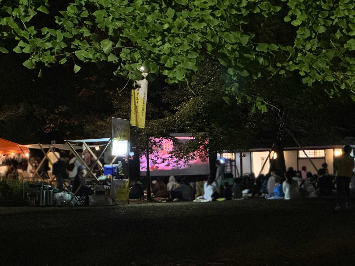 飛鳥山公園 星空シアター