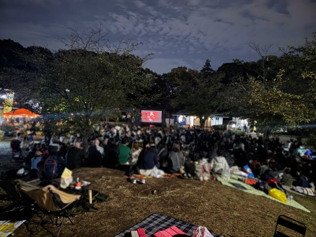 飛鳥山公園 星空シアター