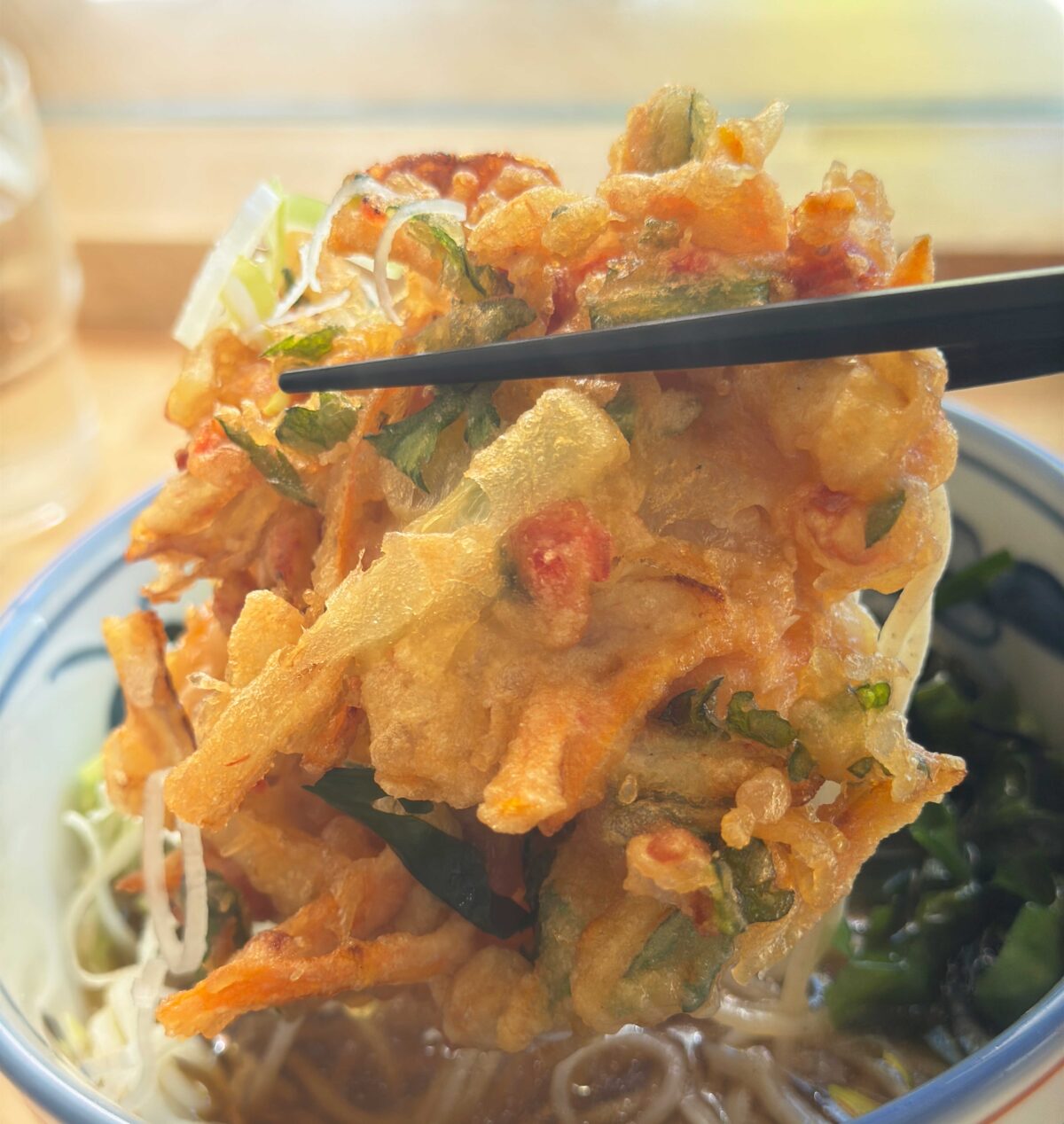 十条やしま　天玉そば