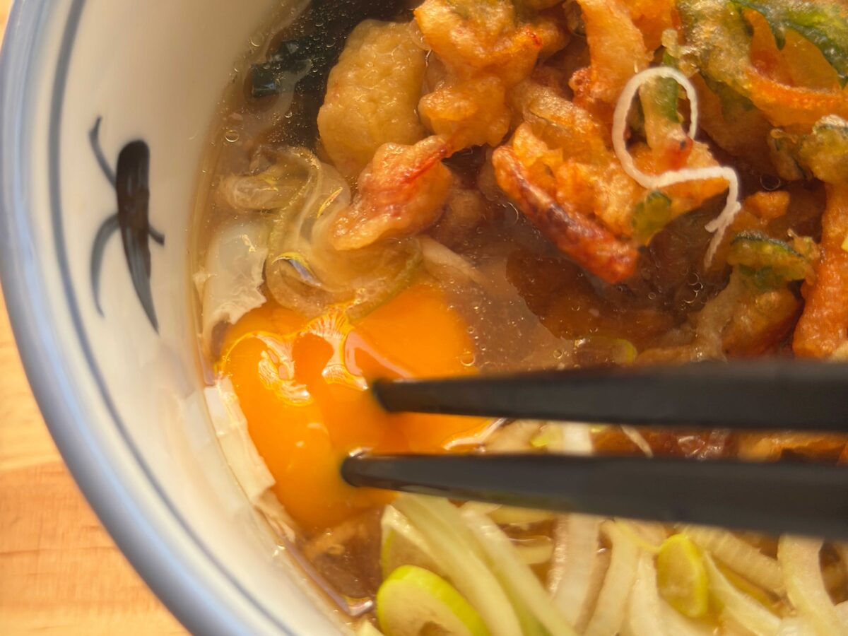 十条やしま　天玉そば