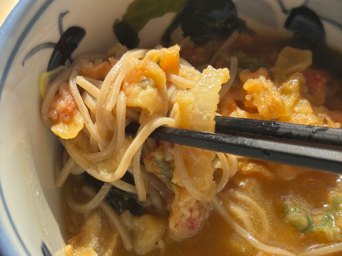 十条やしま　天玉そば