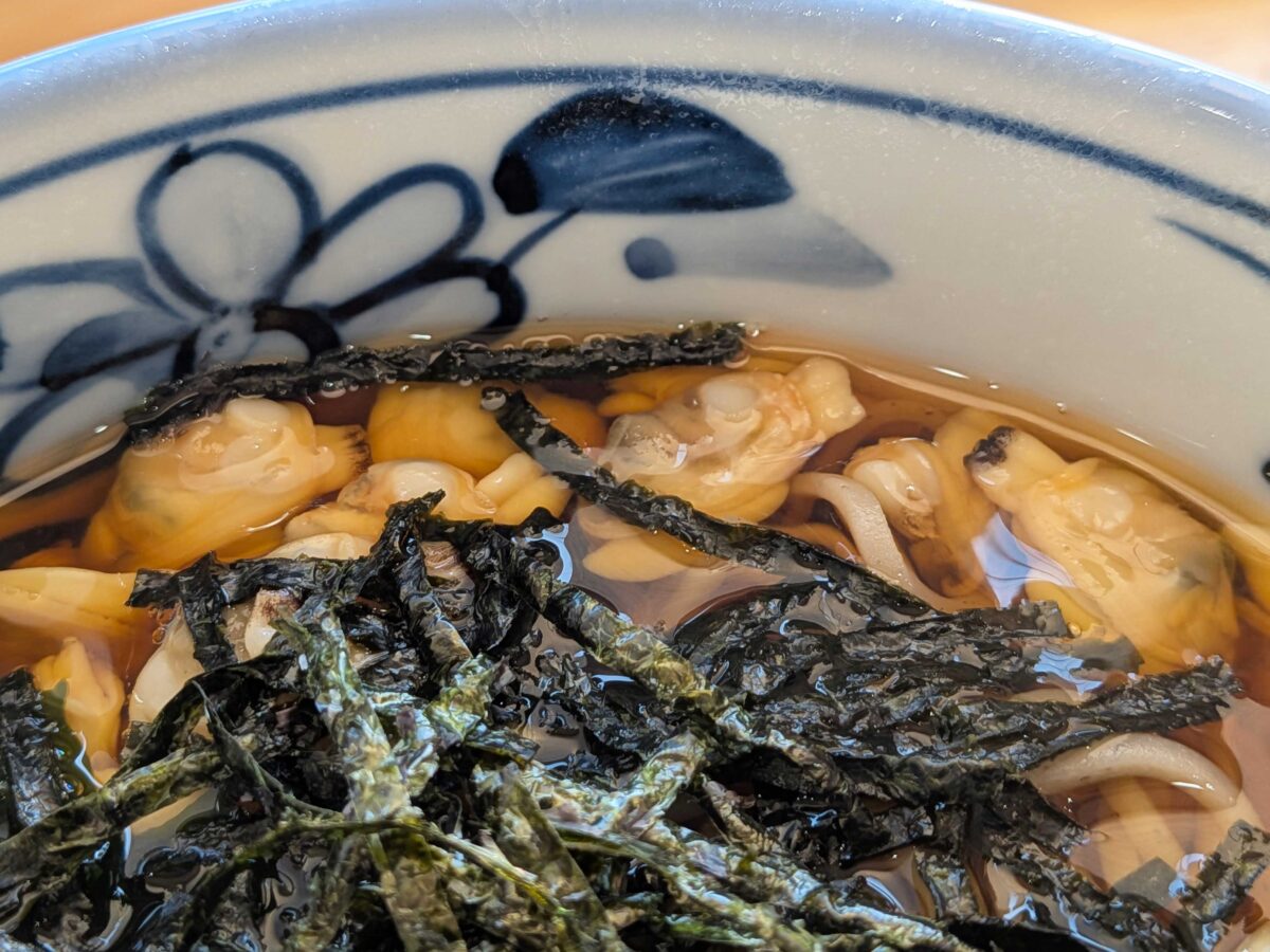 十条やしま　あさりそば