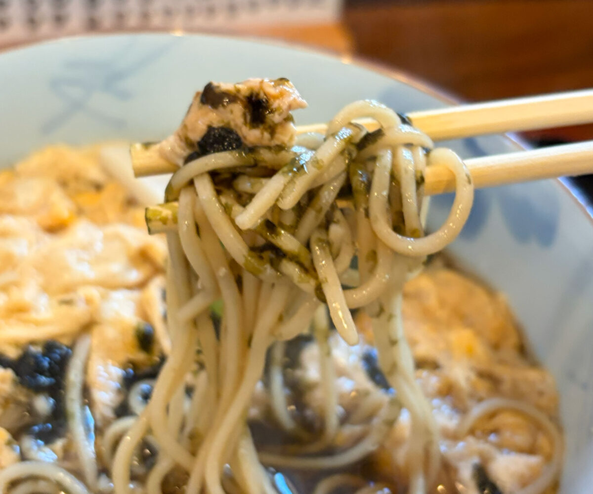蕎麦処 喜久屋 王子 玉子とじそば