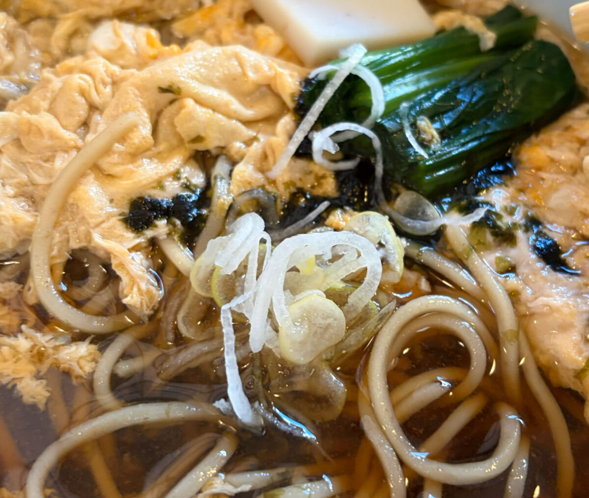 蕎麦処 喜久屋 王子 玉子とじそば