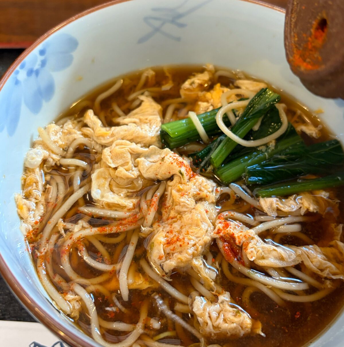 蕎麦処 喜久屋 王子 玉子とじそば