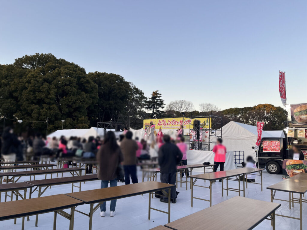 上野公園 広島ふるさと祭り