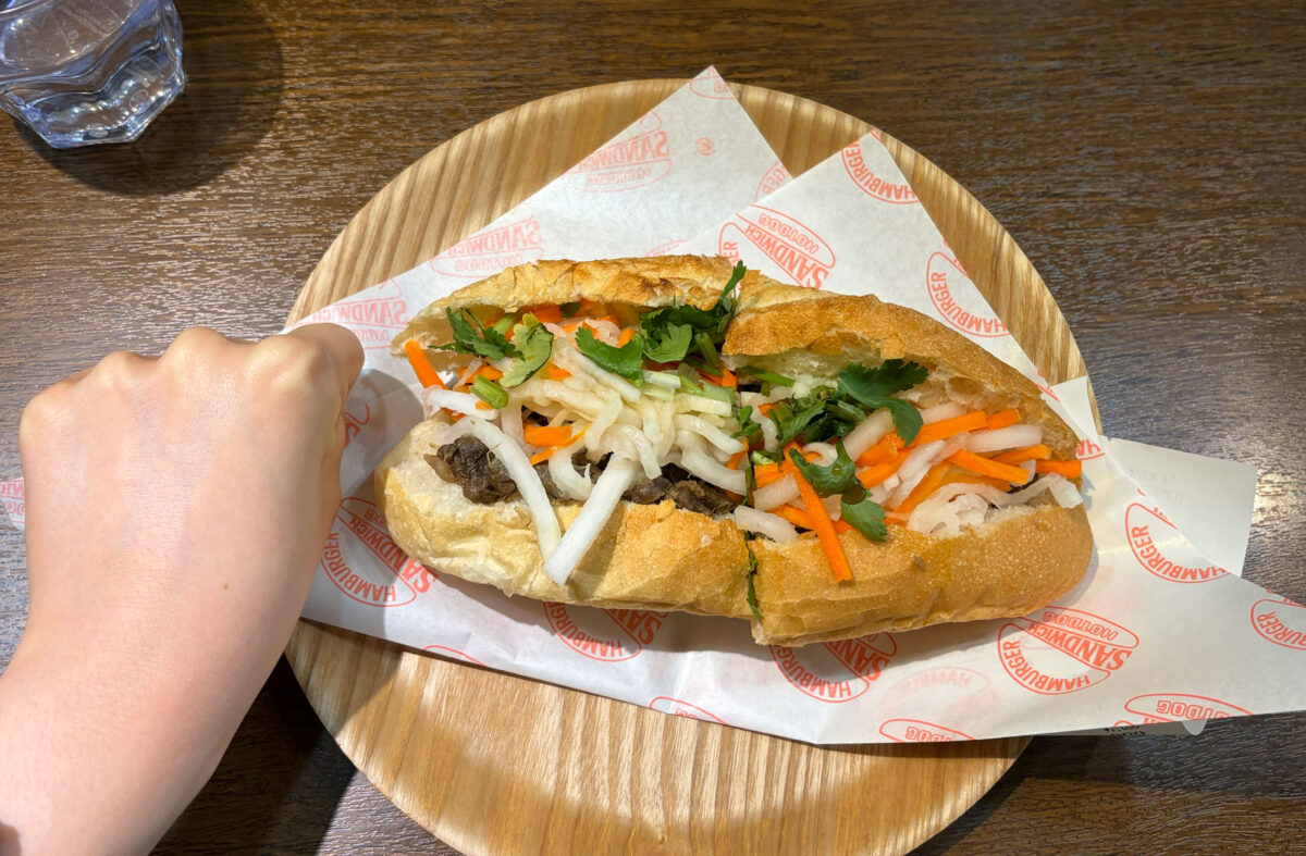 東十条 バインミーサンドイッチ 牛焼肉バインミー