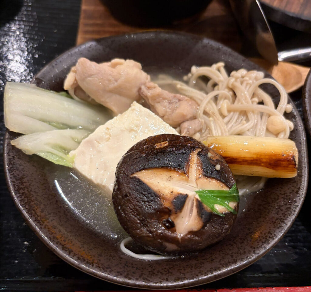 鳥王 赤羽ビビオ 鶏鍋定食