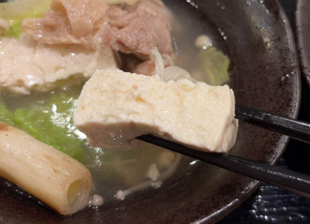 鳥王 赤羽ビビオ 鶏鍋定食