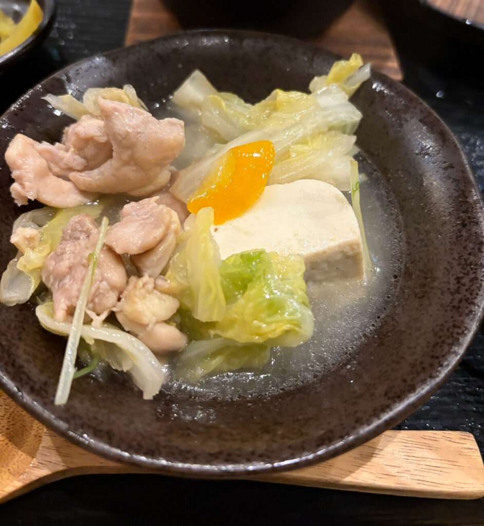 鳥王 赤羽ビビオ 鶏鍋定食