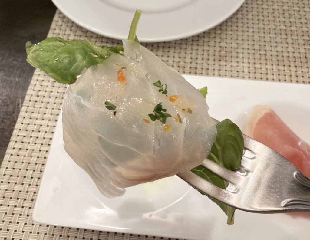 トラットリア サリーチェランチの前菜