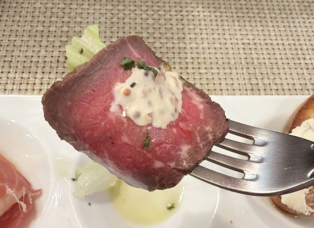 トラットリア サリーチェランチの前菜